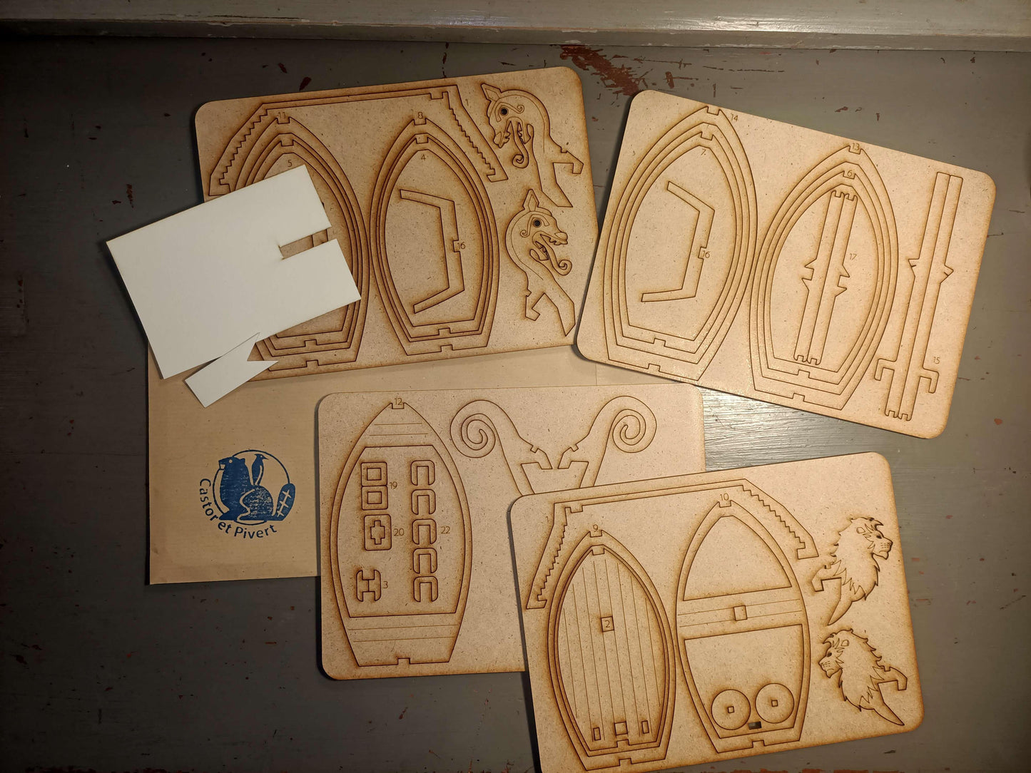 Le petit bateau - Maquette