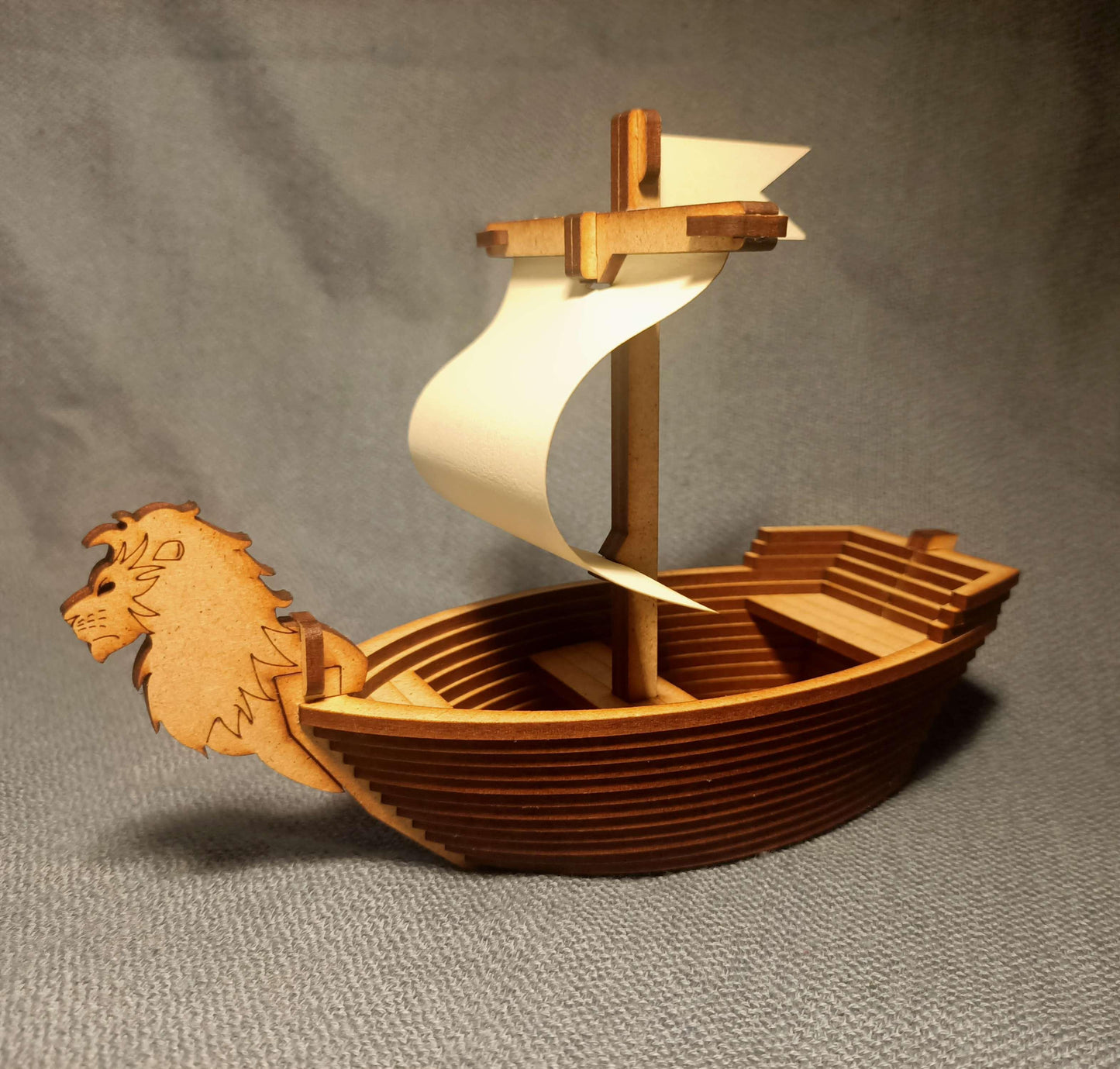 Le petit bateau - Maquette