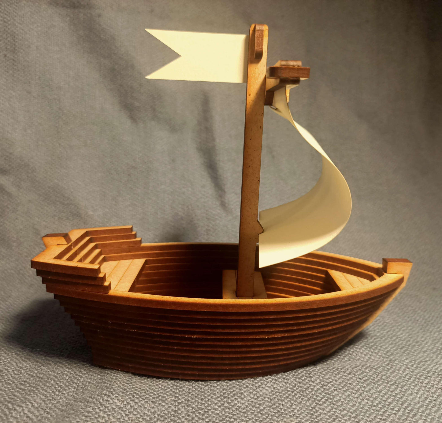 Le petit bateau - Maquette