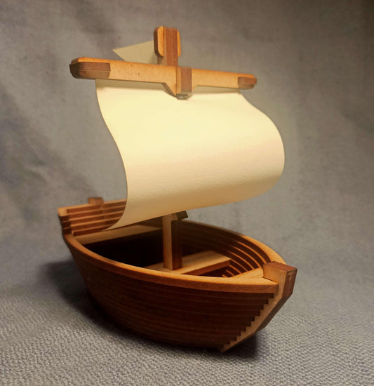 Le petit bateau - Maquette